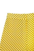 Sunny yellow polka dot print palazzo trousers  image