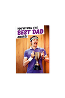 Best Dad Award Card  image