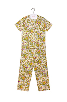 Dusty floral print pyjama suit  image