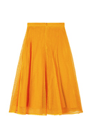 Saffron mesh skirt  image