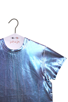 Blue Violet Iridescent Foil T-Shirt  image