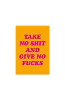 Biglietto "Take no S*** and Give no F***s" image