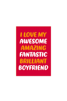 I Love My Boyfriend Card  image