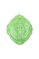 Medaglione Grande Verde della Madonna Immacolata image