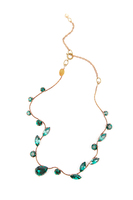 Sparkly Green Drop Necklace  image