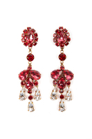 Sparkly Berry Chandelier Earrings image