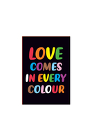 Love Comes In Every Colour Card  image