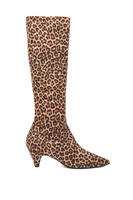 Stivali con stampa leopardata image