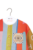 Multicoloured love more print jacket image