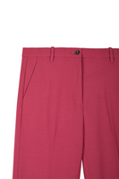 Magenta tailored trousers image