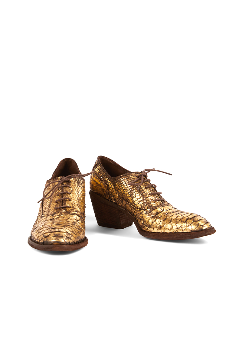 Snakeskin brogues on sale