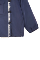 Navy blue oversized jacket image