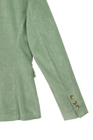 Sage green corduroy blazer image