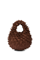 Borsa shibori marrone cioccolato image