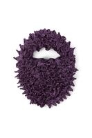 Violet spiky shibori bag image