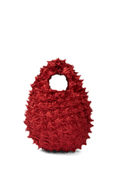 Borsa shibori rosso granato image