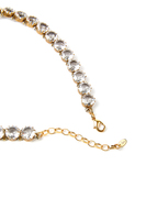 Collana corta in cristallo trasparente image