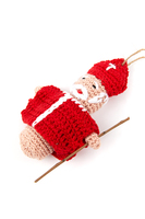 Saint nicholas crochet ornament image