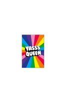 Yasss queen fridge magnet image