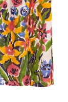 Multicoloured flower garden print strap dress image