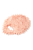 Blush pink spiky shibori bag image