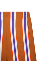 Caramel stripe print trousers image