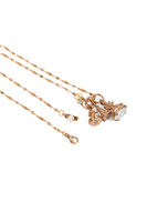 Long chain necklace with seal charms image