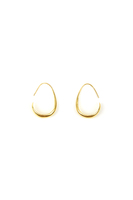 Teardrop hoop earrings image