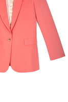 Salmon pink tailored blazer image
