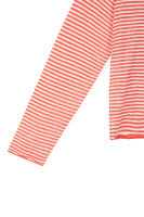 Red and white striped sweater image