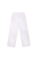 Pantaloni bianchi con pince image