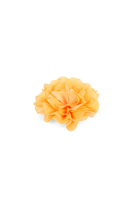 Amber flower fabric brooch image