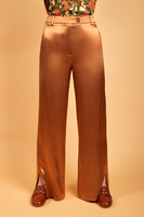 Bronze palazzo trousers image