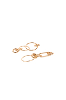 Golden Multi Hoop Earrings image
