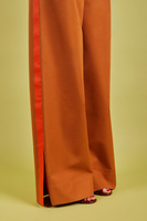 Pantaloni palazzo color caramello image