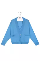 Light blue oversized cardigan image