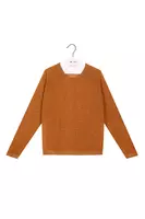 Copper metallic sweater image