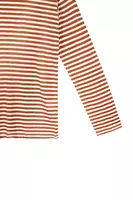 Chocolate and white stripe t-shirt image