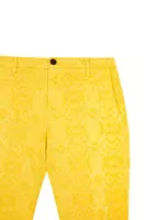 Pantaloni jacquard giallo sole image
