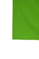 Apple green crepe de chine draped tank top  image