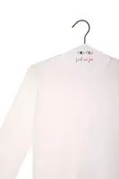 White long sleeve t-shirt image