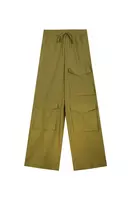 Khaki green cargo trousers  image
