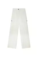 White cargo trousers  image