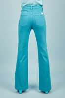 Pantaloni svasati turchesi image