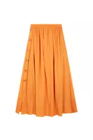 Dusty orange maxi skirt  image