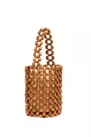 Bamboo Bead Bucket Bag  image