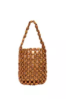 Bamboo Bead Bucket Bag  image