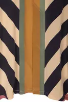 Bold striped silk overcoat  image