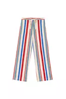 Mixed stripe denim trousers  image