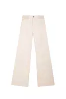 Ivory jeans with braided waistband  image
